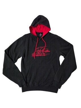 Beimar Thunderhead Sprint Car Racing Hoodie Men's Small Black/Red Embroidered